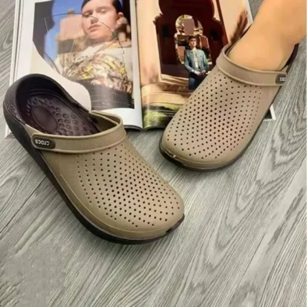 Luxurious Crocs Lite Ride Mocha For Men (SFS1960) - Image 2